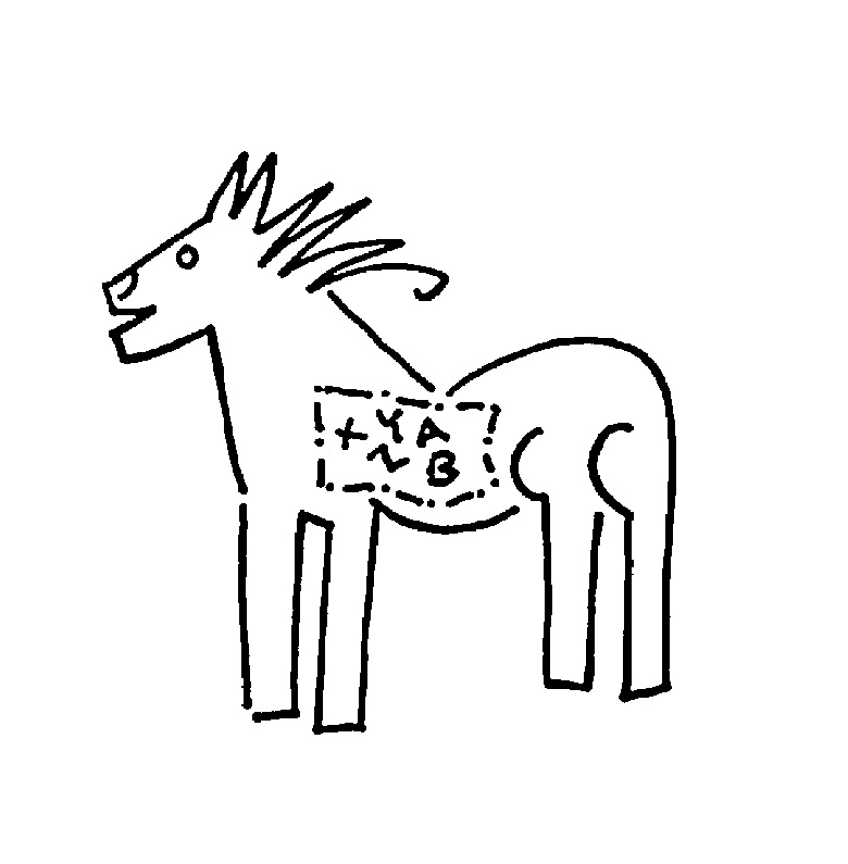 Piktogramm Trojanisches Pferd