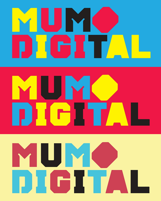 Bunter Schriftzug MuMo Digital