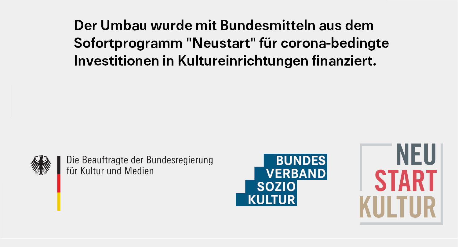 Finanziert durch das Programm "Neustart Kultur" der BKM