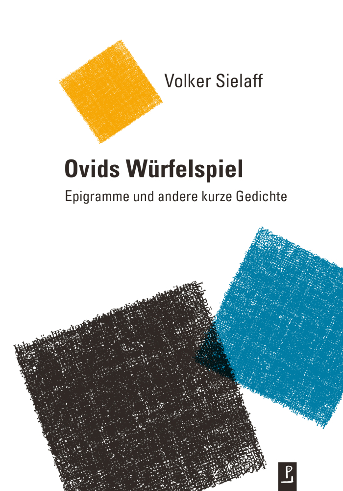 Buch Cover, grafische Formen auf weißem Grund