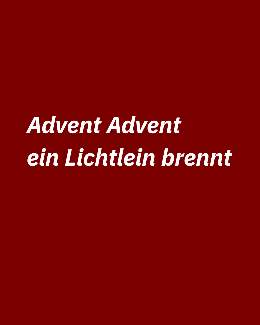 Advent Advent