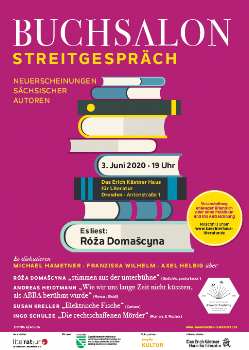 Plakat zum Buchsalon