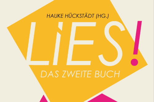 Buchcover „LiES! Das zweite Buch. Literatur in Einfacher Sprache“ 