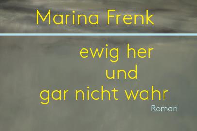 Buchcover  „ewig her und gar nicht wahr“