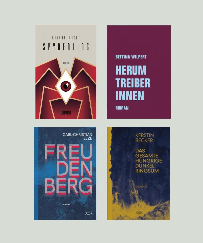 Cover der zu besprechenden Bücher